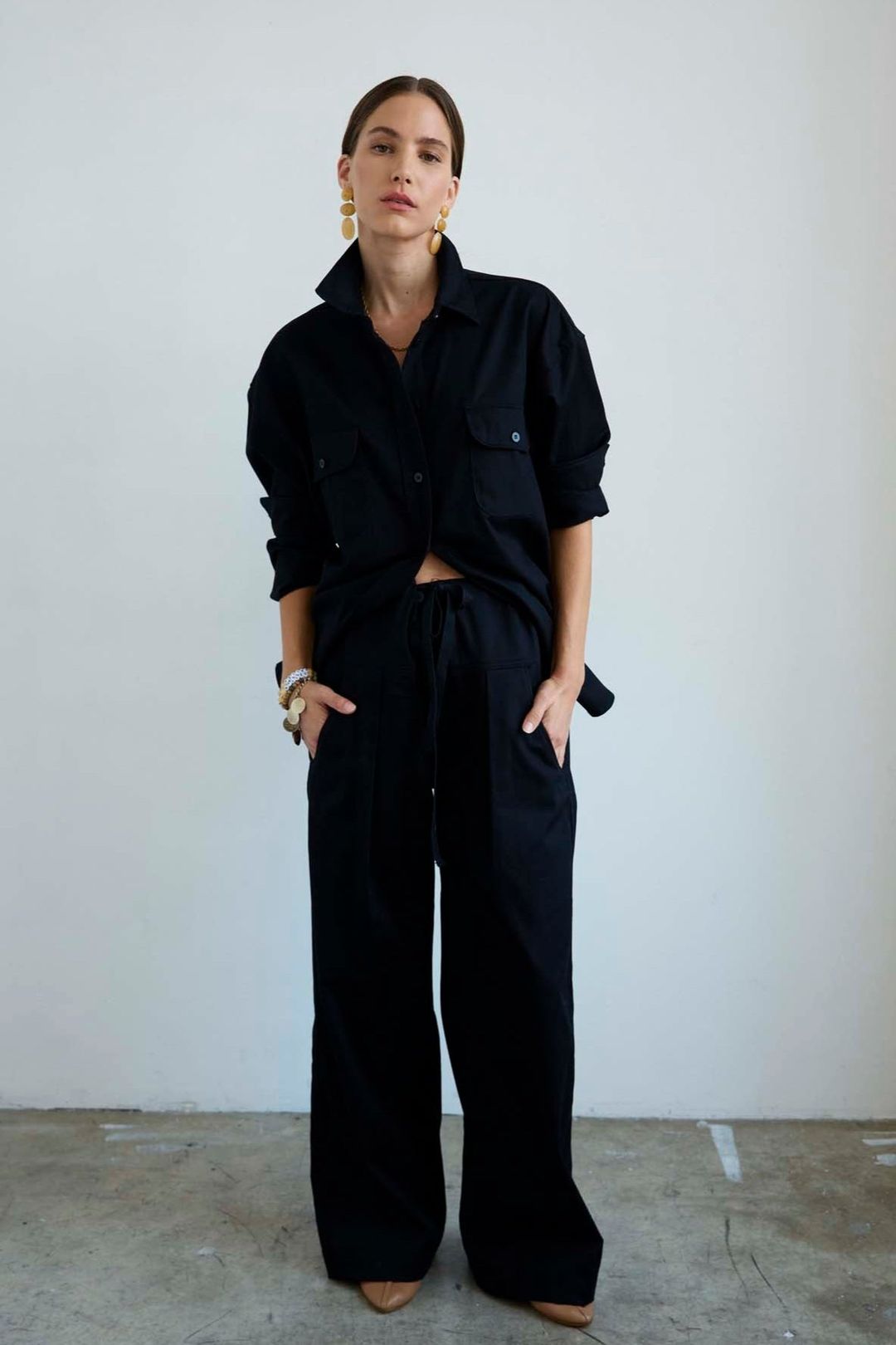 The Scrub Pant in Black