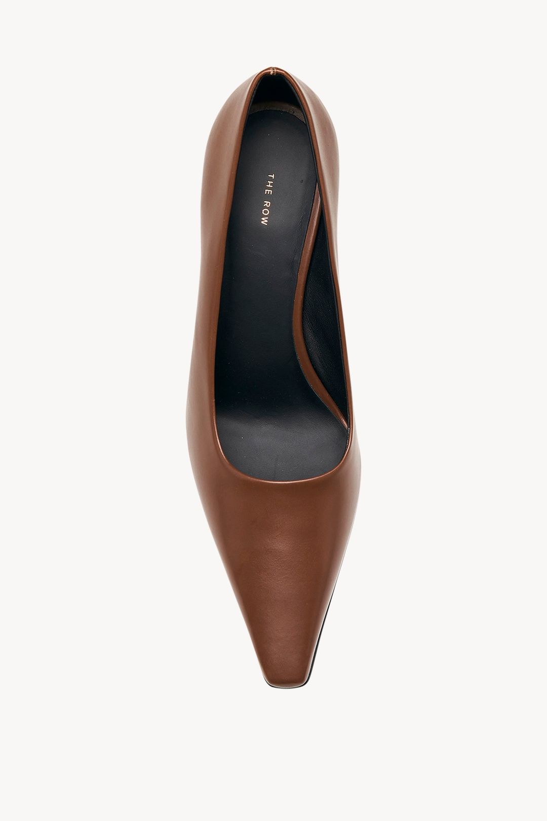 Kitten Pump in Leather #3