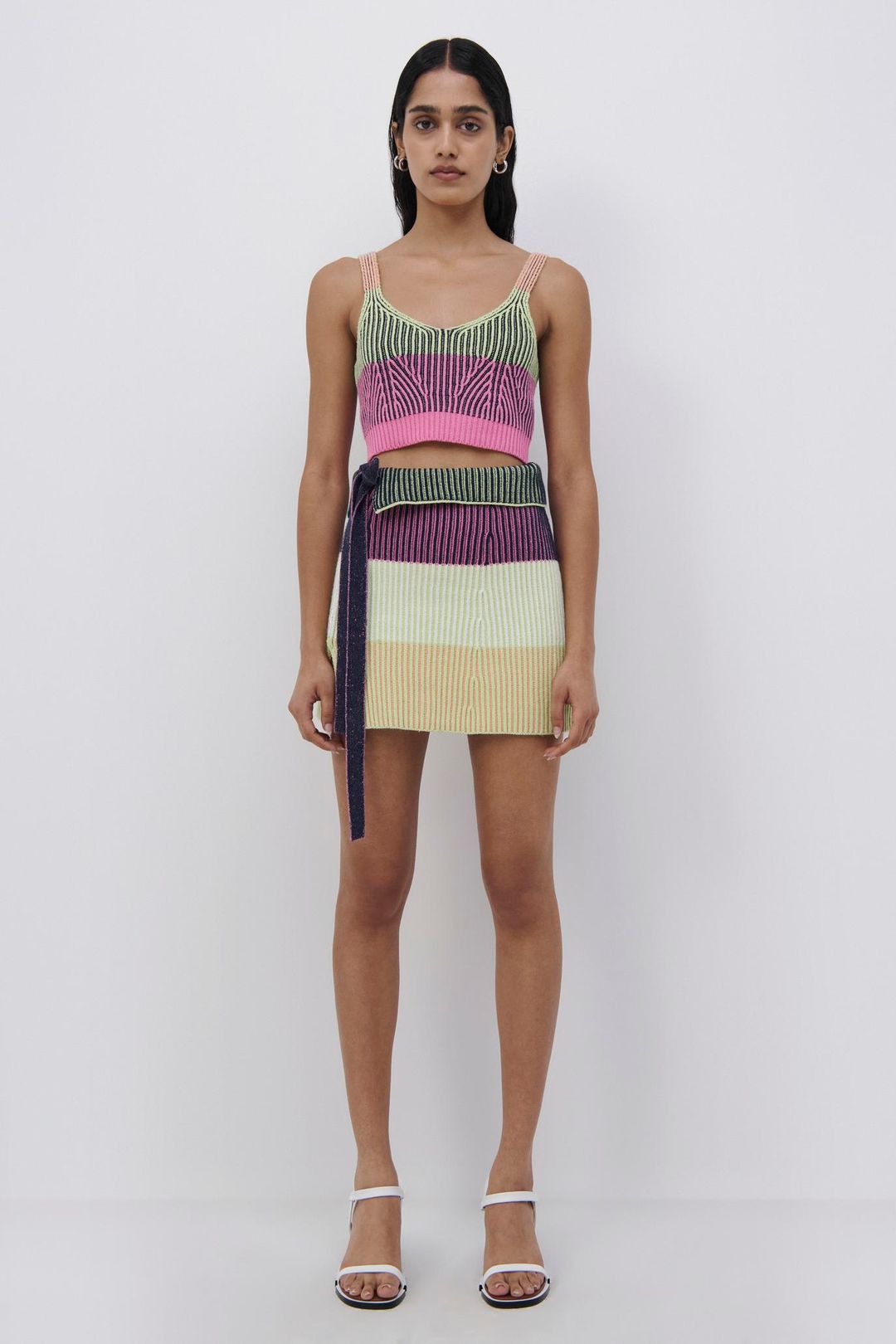 Ivana Cotton Cashmere Mini Skirt #6
