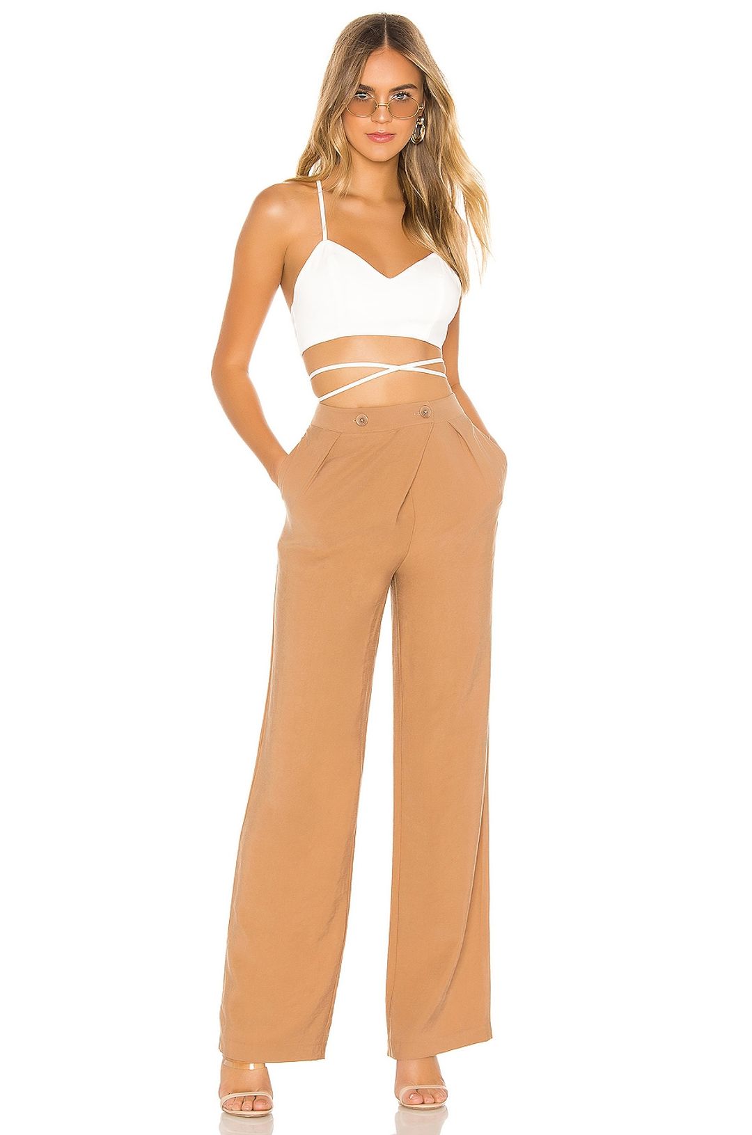 Kiya Tie Back Crop Top #4