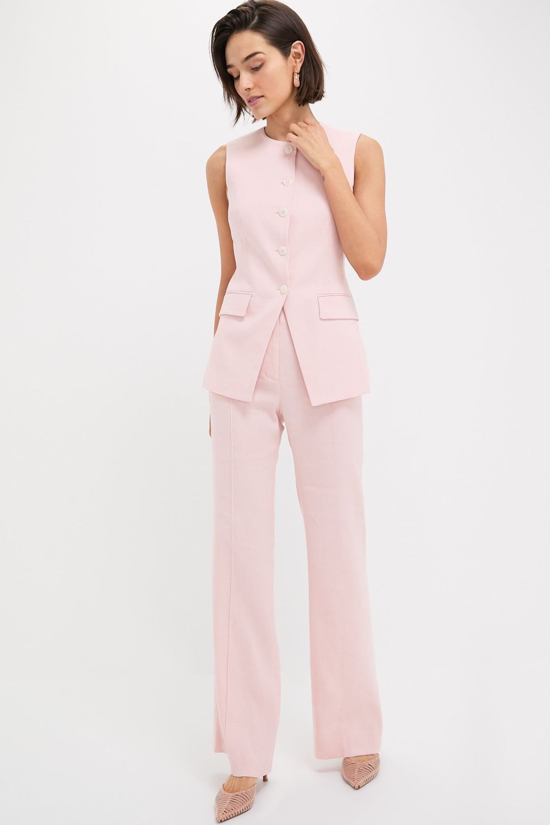 Pink Shell Lois Vest #5
