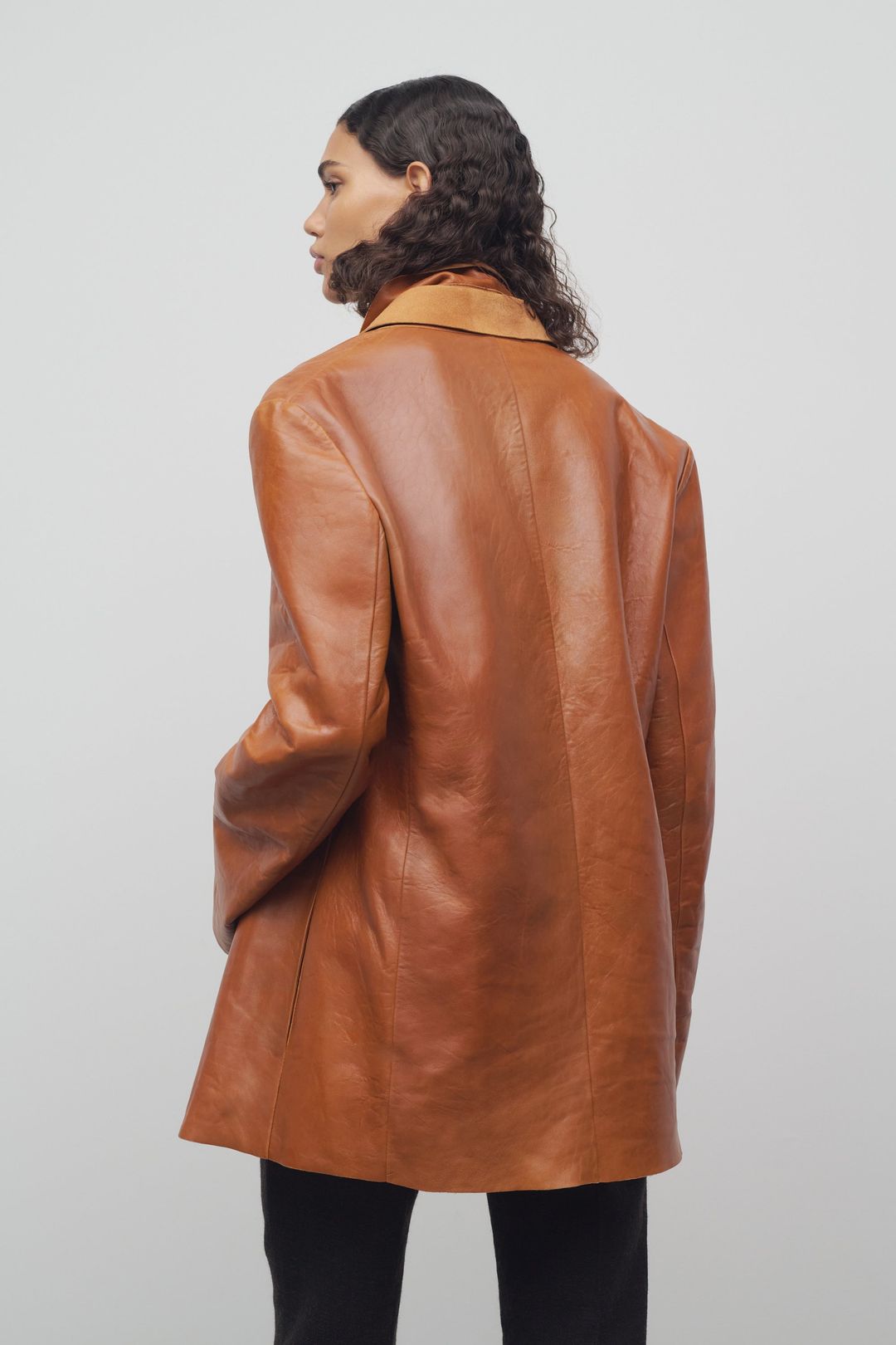 Lysandre Jacket in Leather #5
