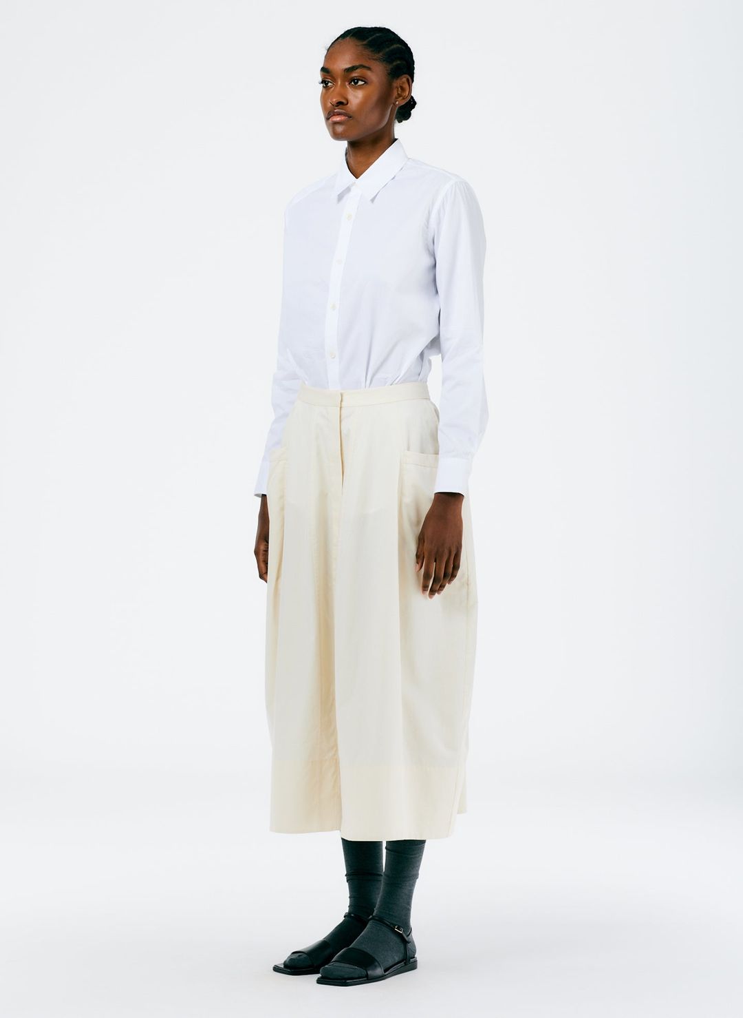 Eco Poplin Lantern Skirt #2