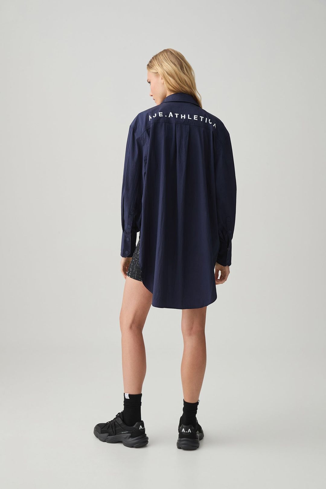 Side Split Spray Shirt 427 #7