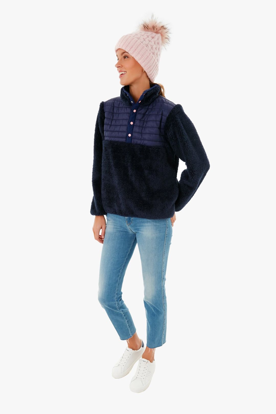 Navy Walnut Pullover #5