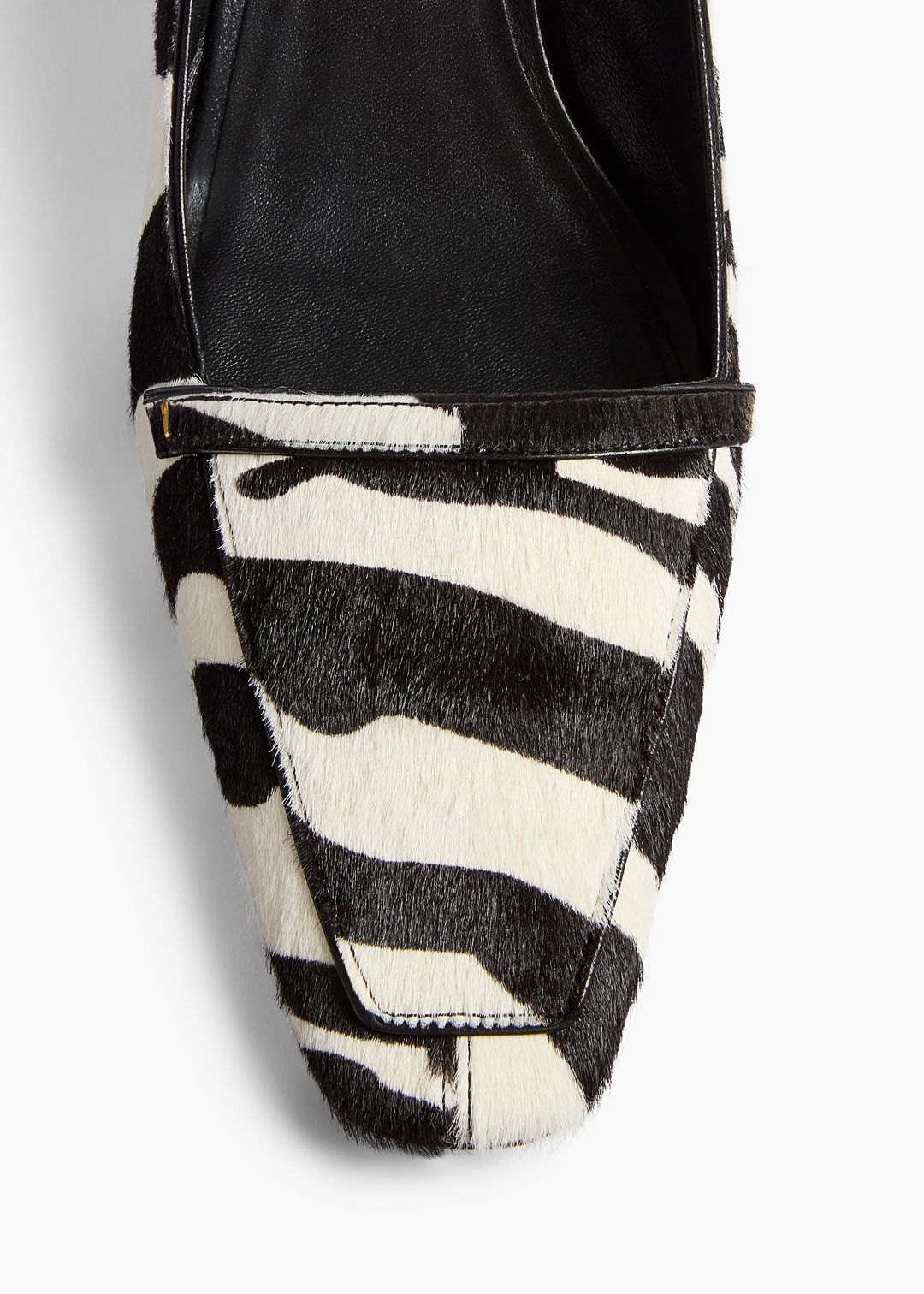 Celia Pump in Zebra Print Haircalf #4