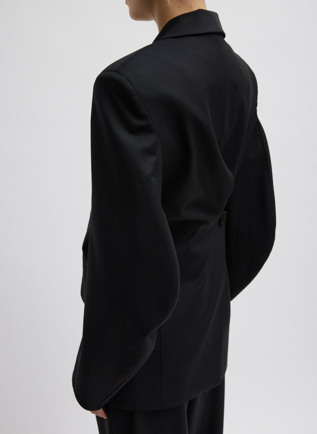 Recycled Tropical Wool Sculpted Blazer #6