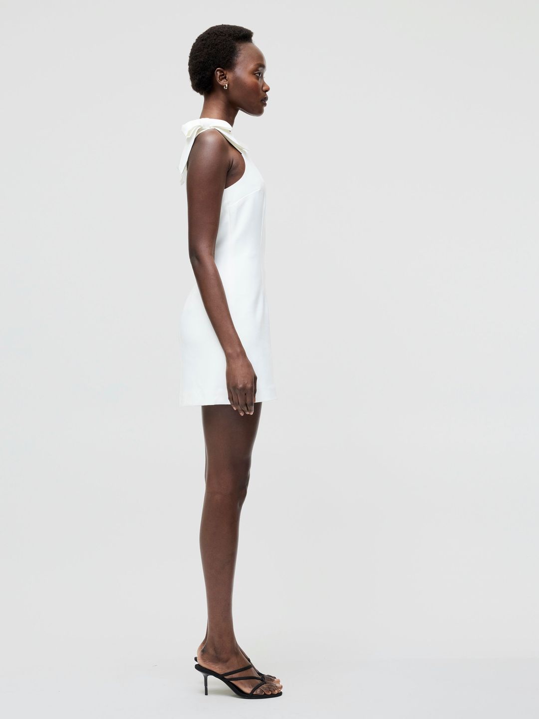 Whisper Bow Strap Mini Dress #6