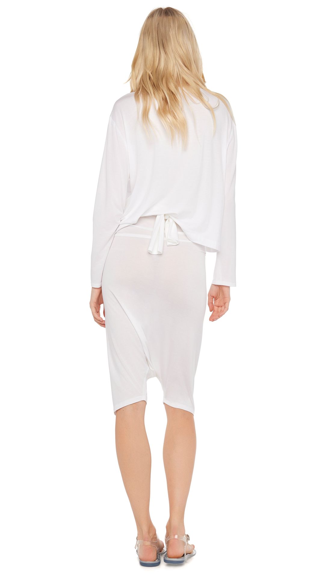 CROPPED BF LONG SLEEVE CREW TOP #3