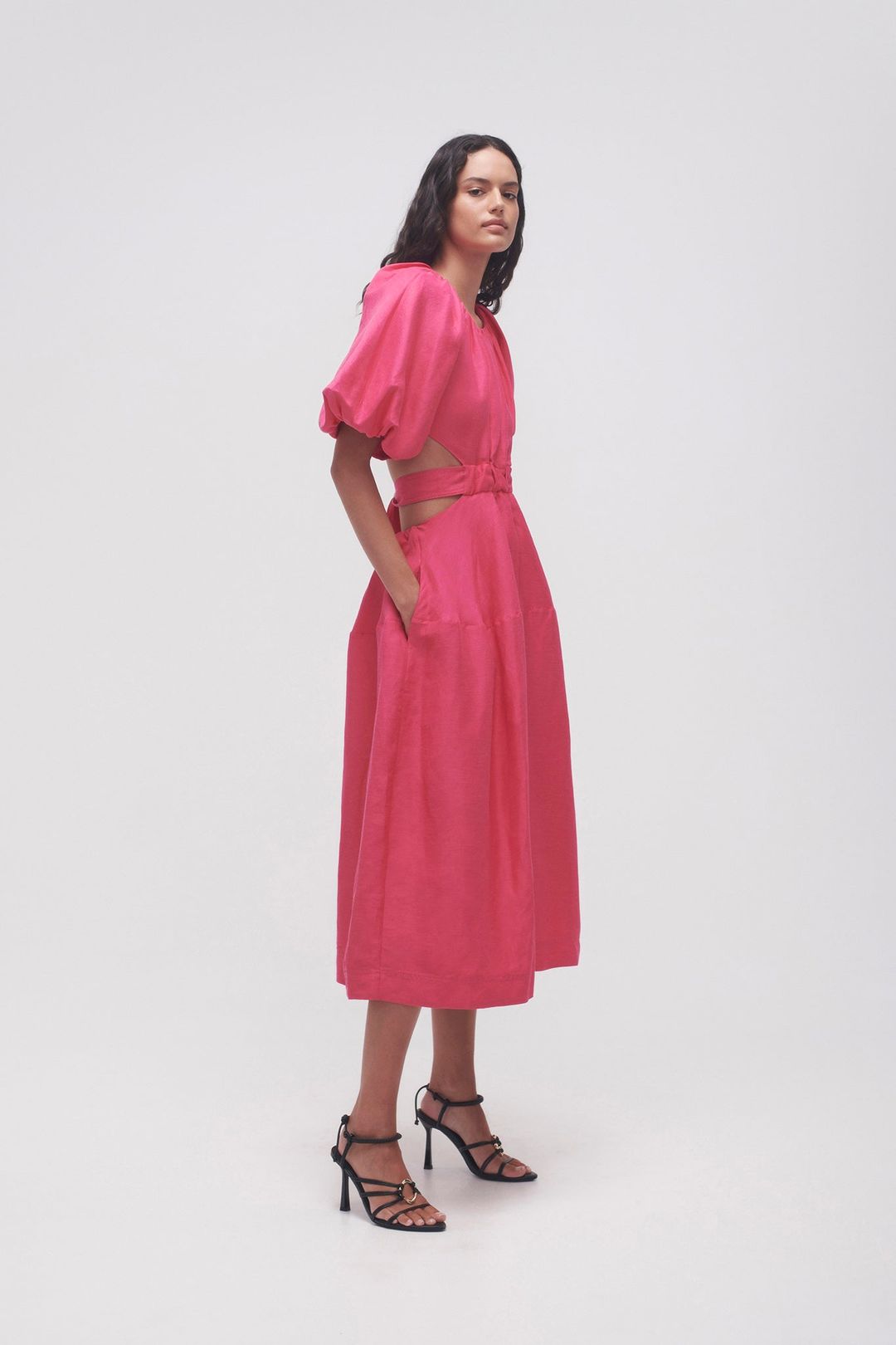 Mimosa Cutout Midi Dress #3