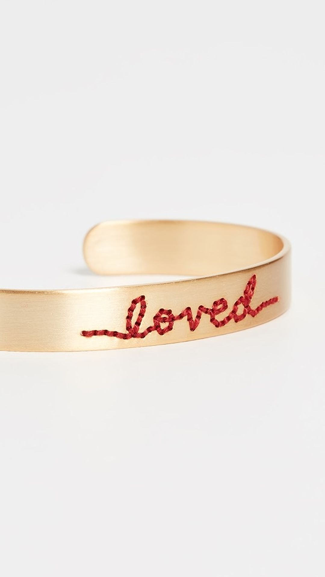 Loved - Stitched Cuff