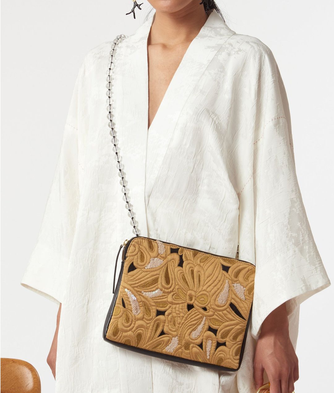 Safari Clutch In Quilted Floral #3