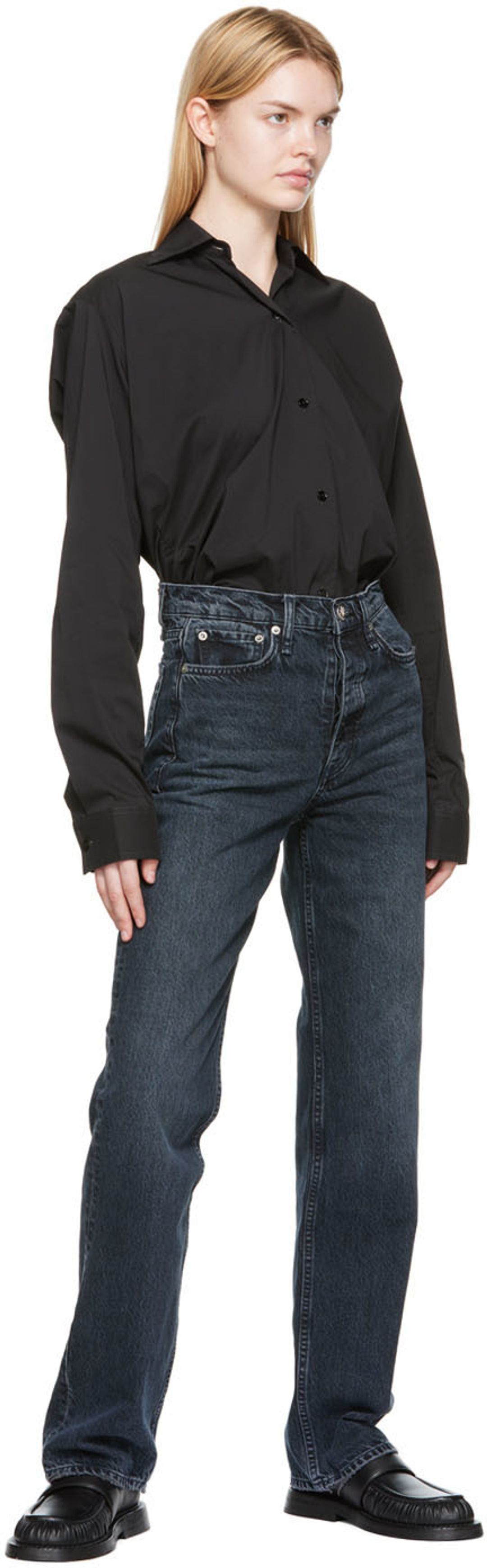 rag & bone Navy Alex Jeans #4