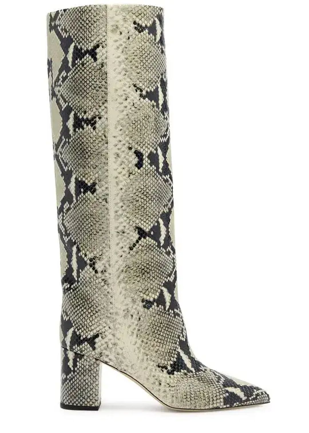 Aanja 70 python-effect leather knee-high boots