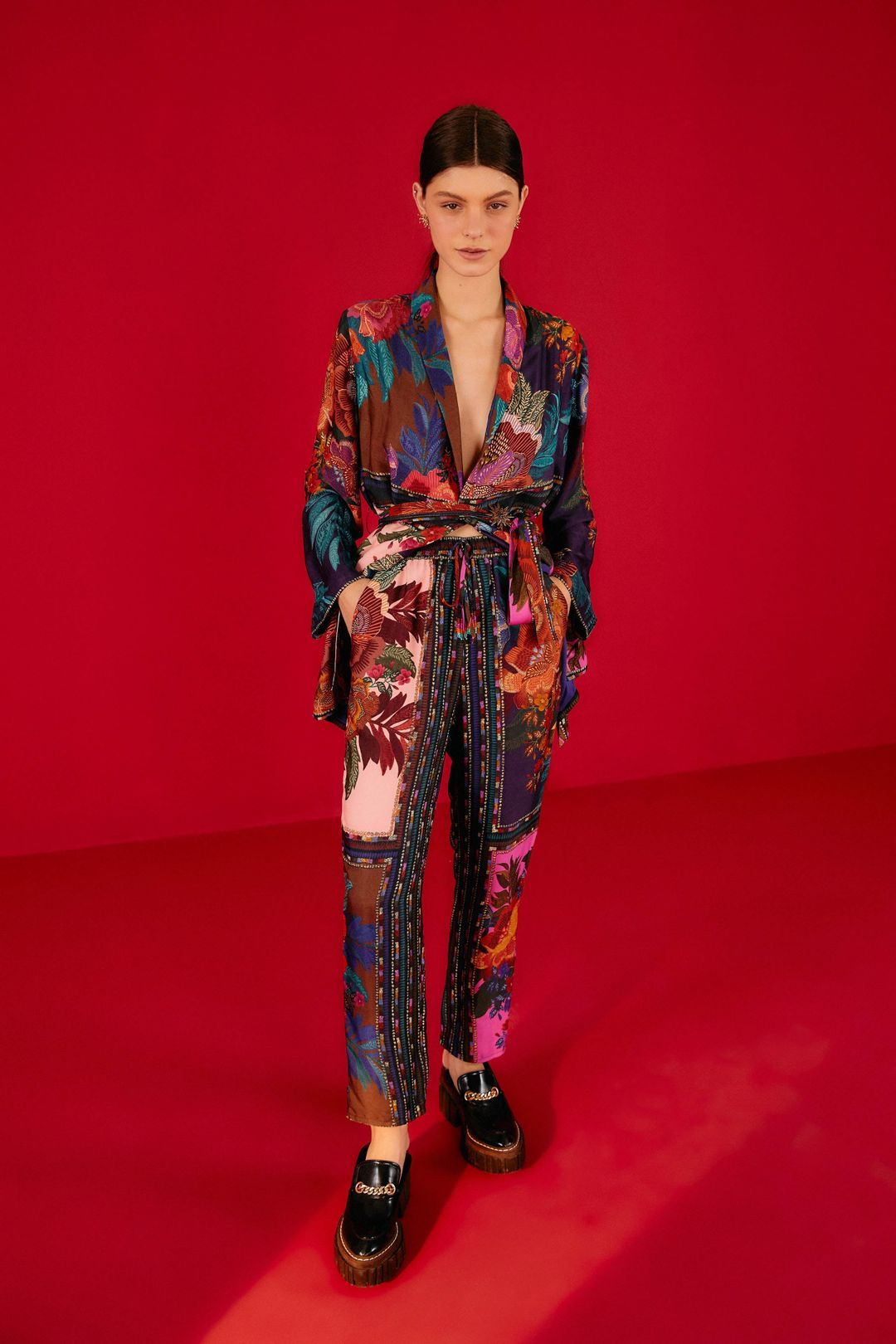 Flower Scarves Lenzing™ Ecovero™ Viscose Pants - FLOWER SCARVES #2