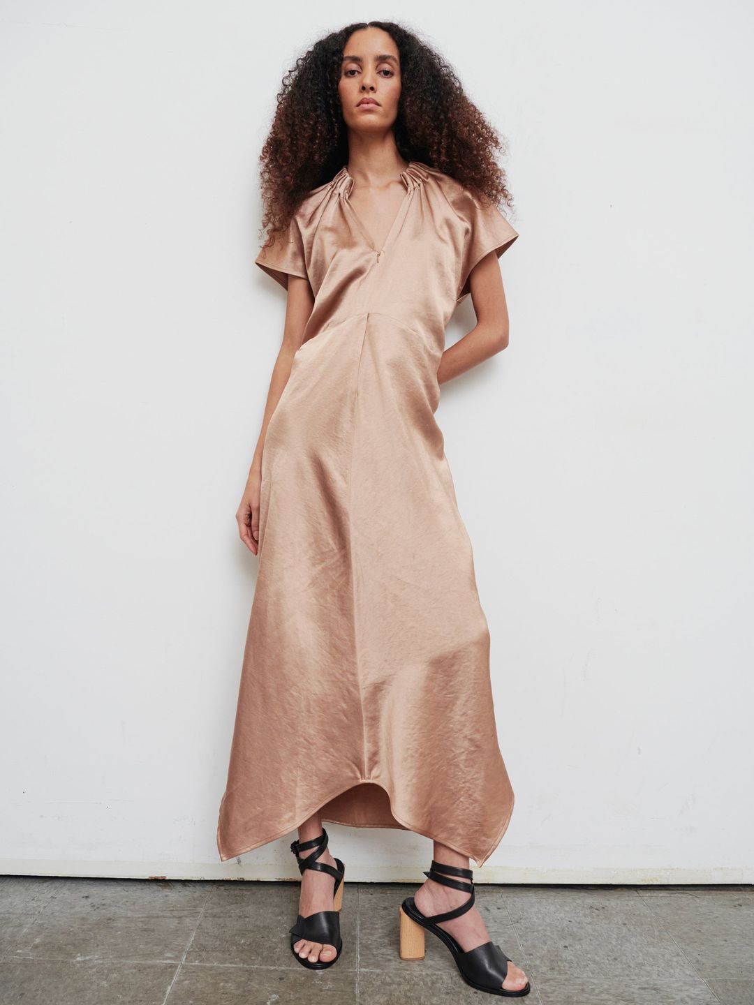Long Ruched Stella Dress #3