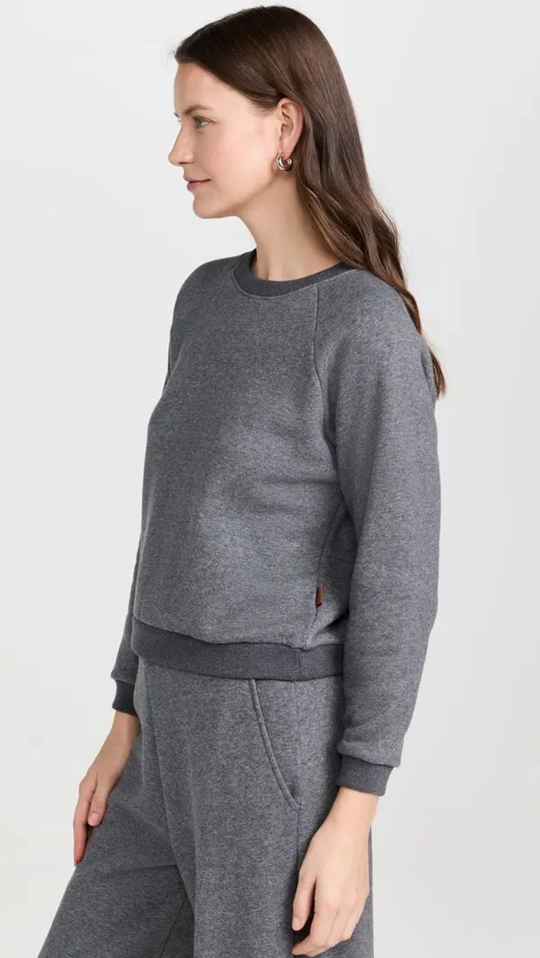 The Daily Sweatshirt in Deep Grey #3