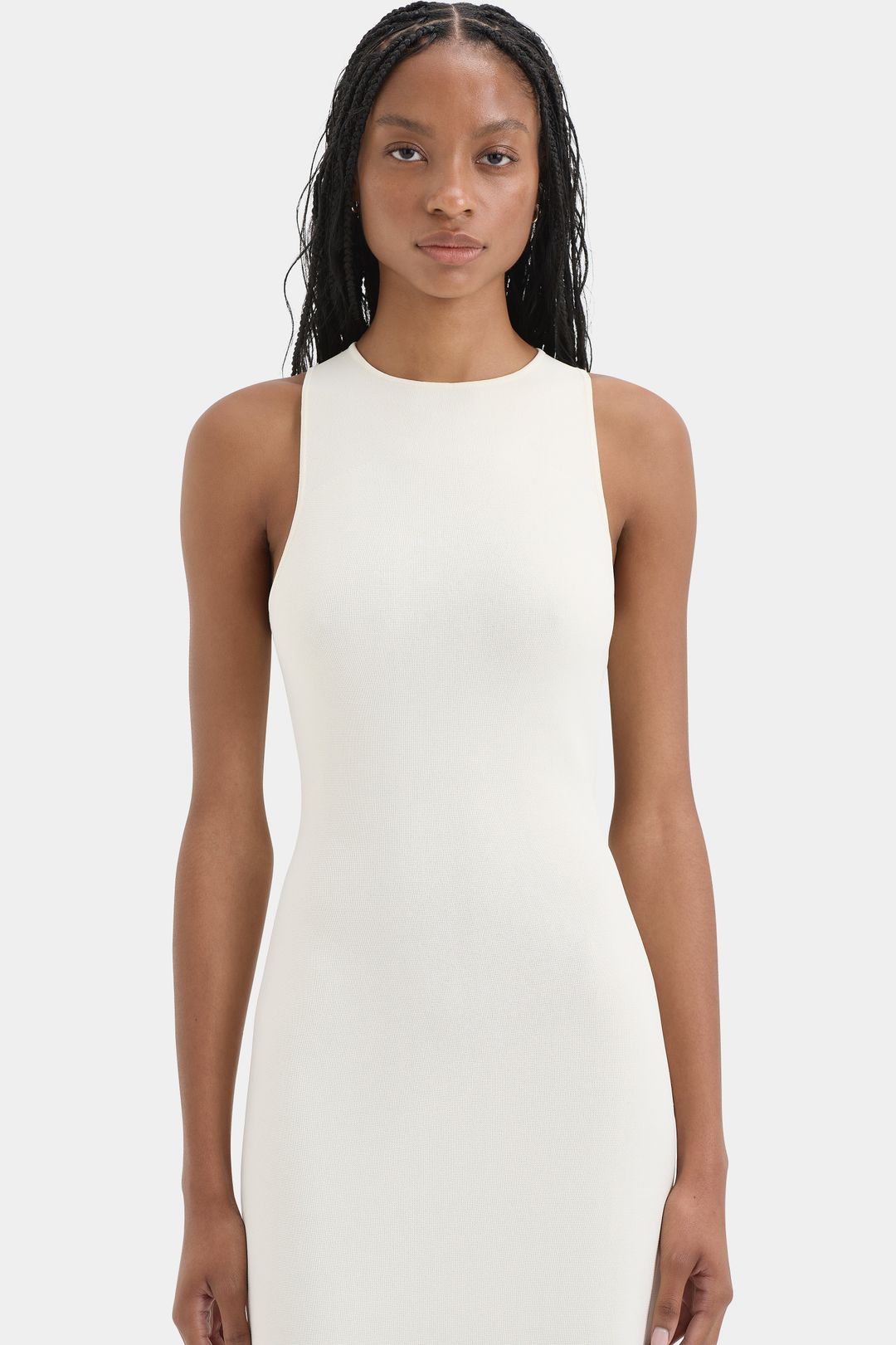 Sabah Cross Back Midi Dress #4