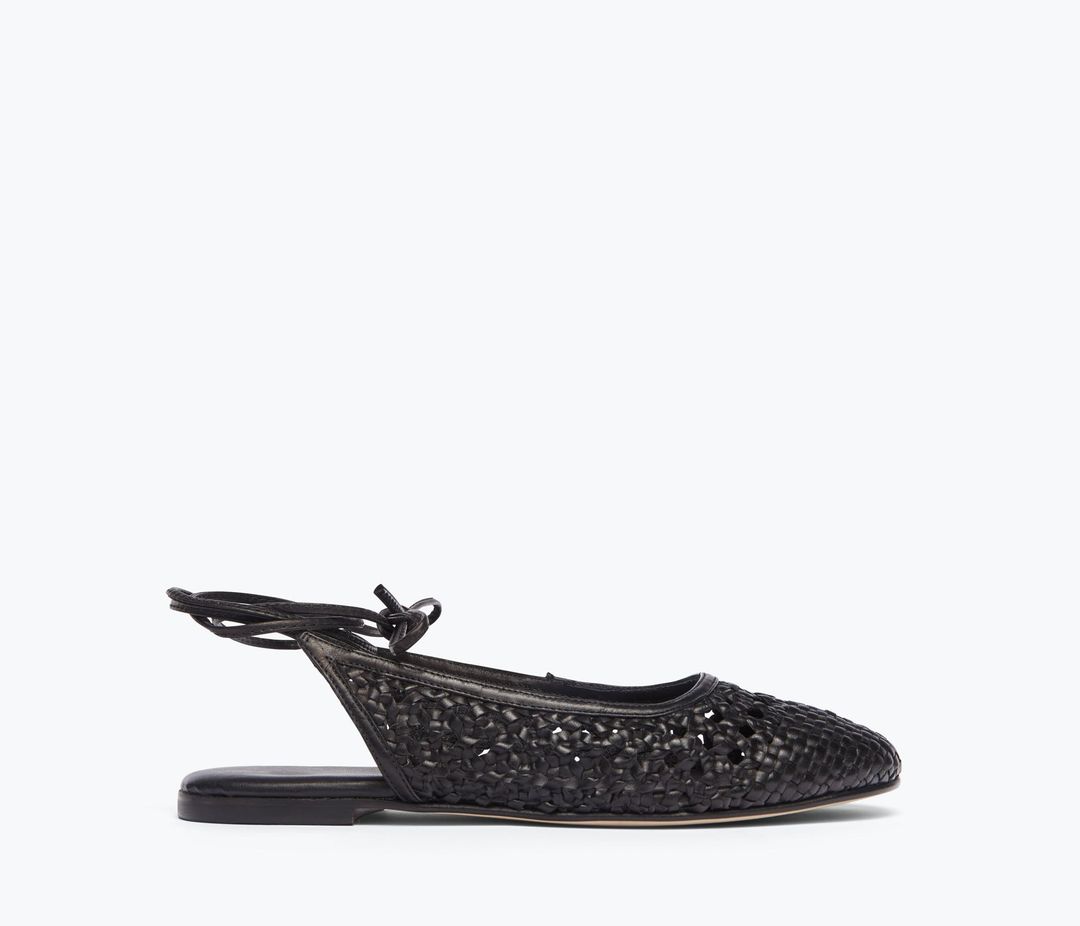 JANNA OPEN WOVEN FLAT