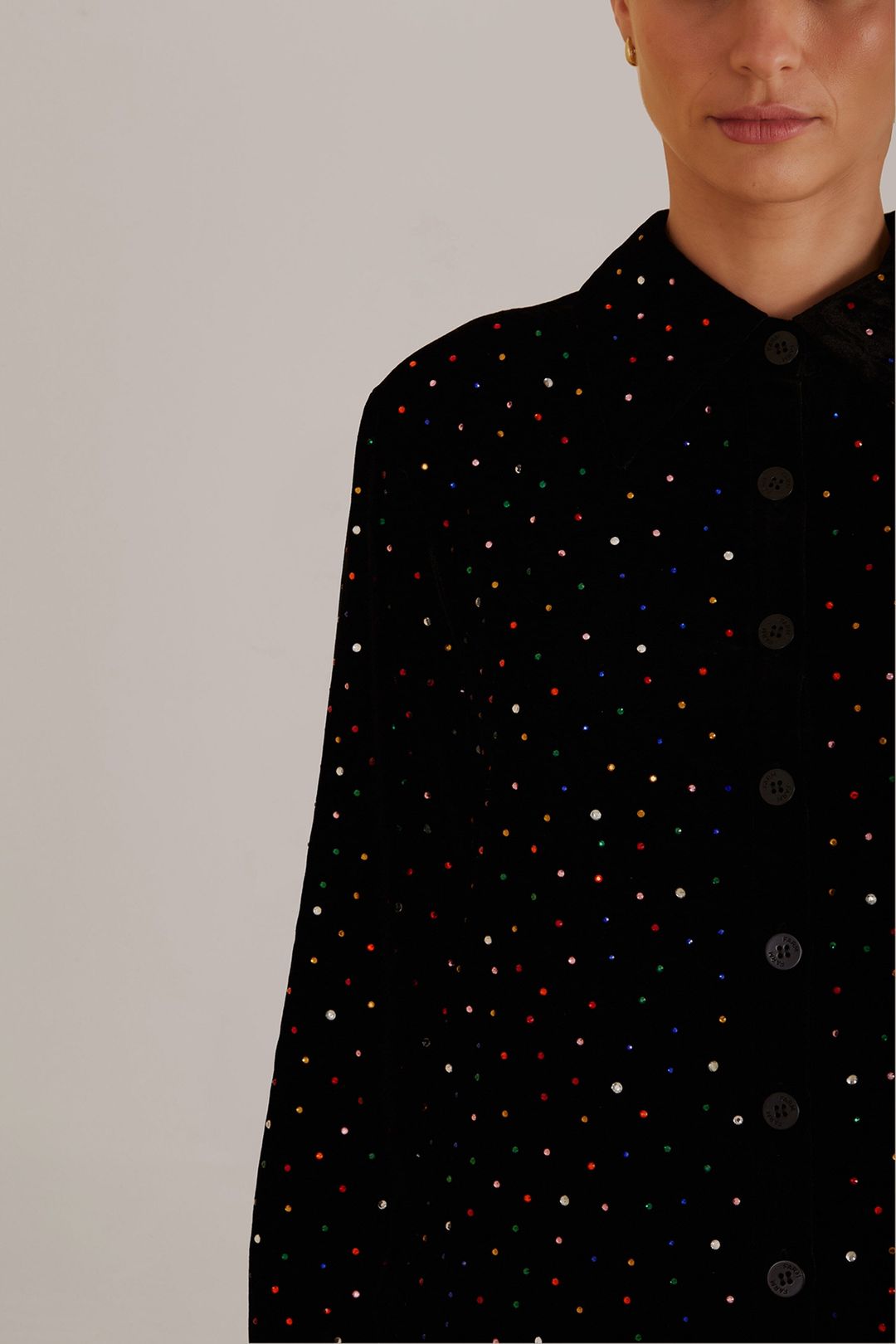 Black Velvet Shirt #3