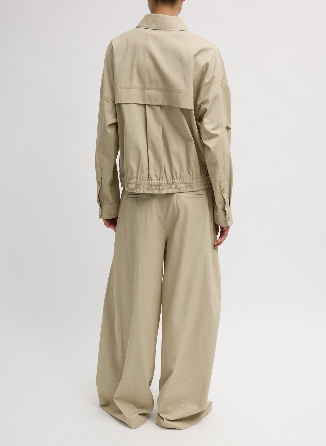 Luxe Spring Twill Bomber #3