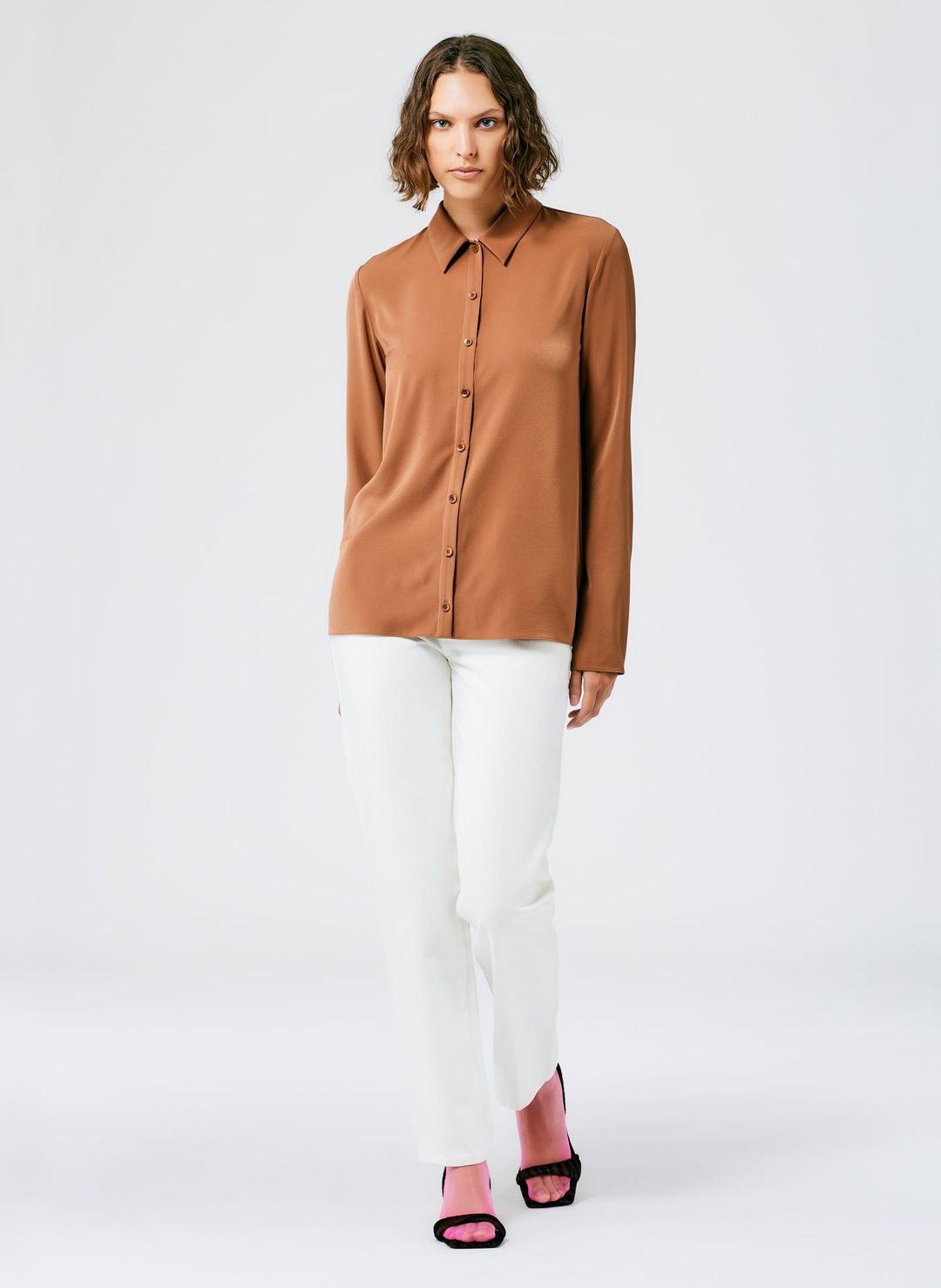 Soft Drape Slim Shirt #2