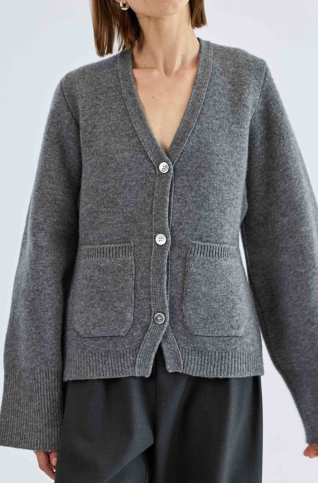 V Neck Cardigan #7