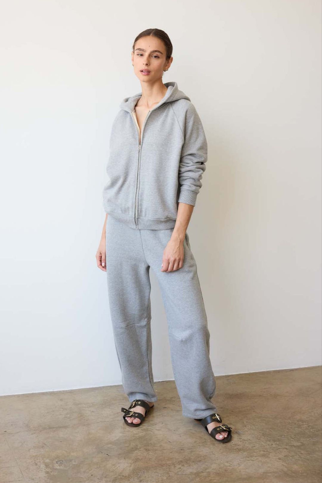The Arc Lounge Pant in Heather Grey #6