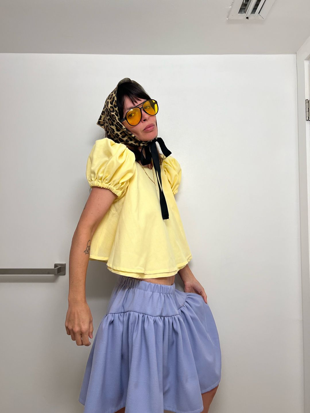 The summer skirt in lavender