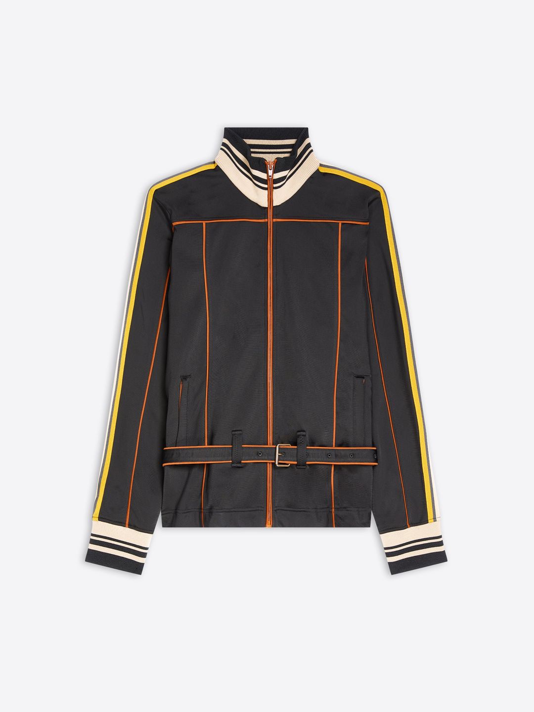 Jersey track jacket