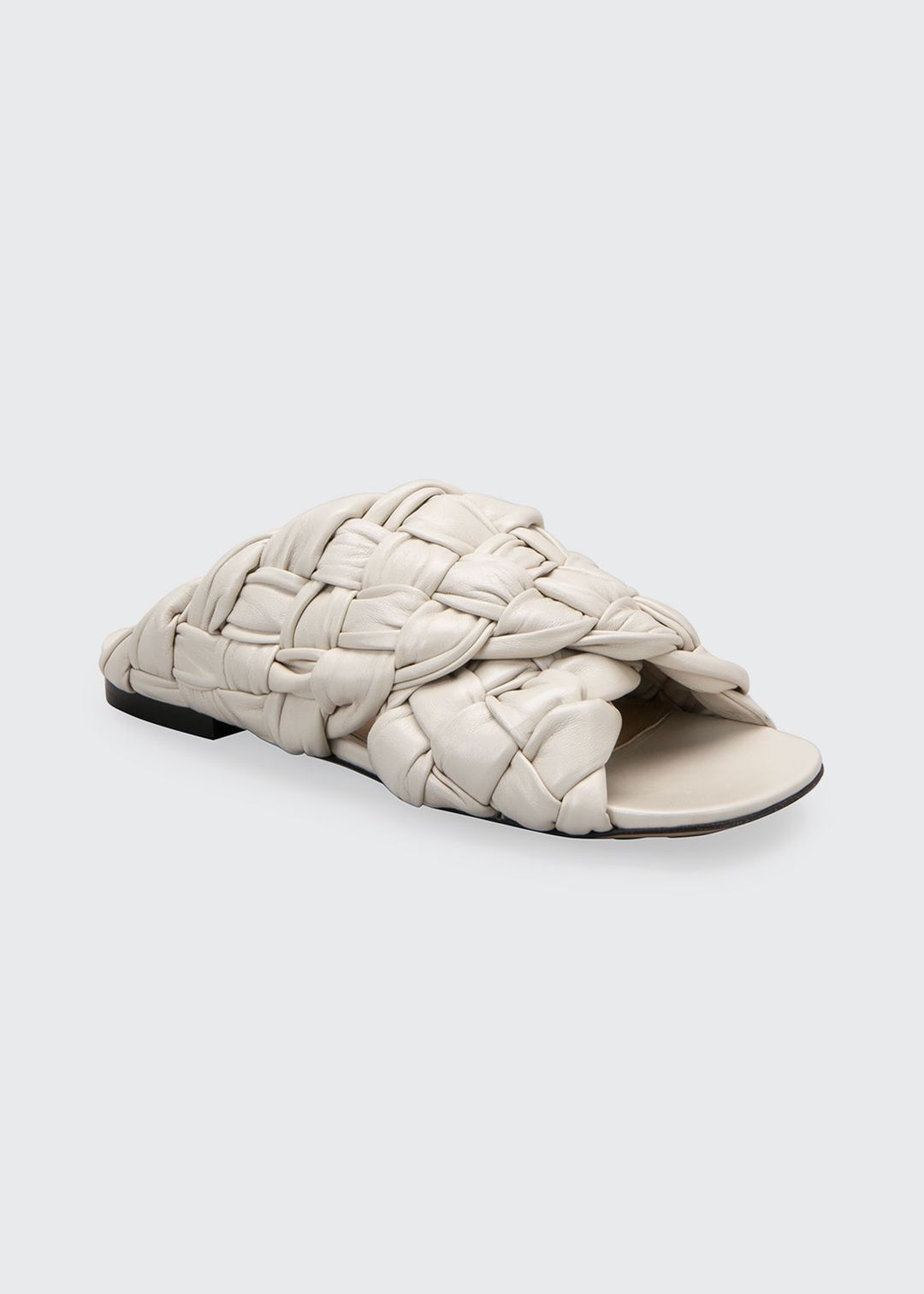 The Board Flat Sandals In Wax