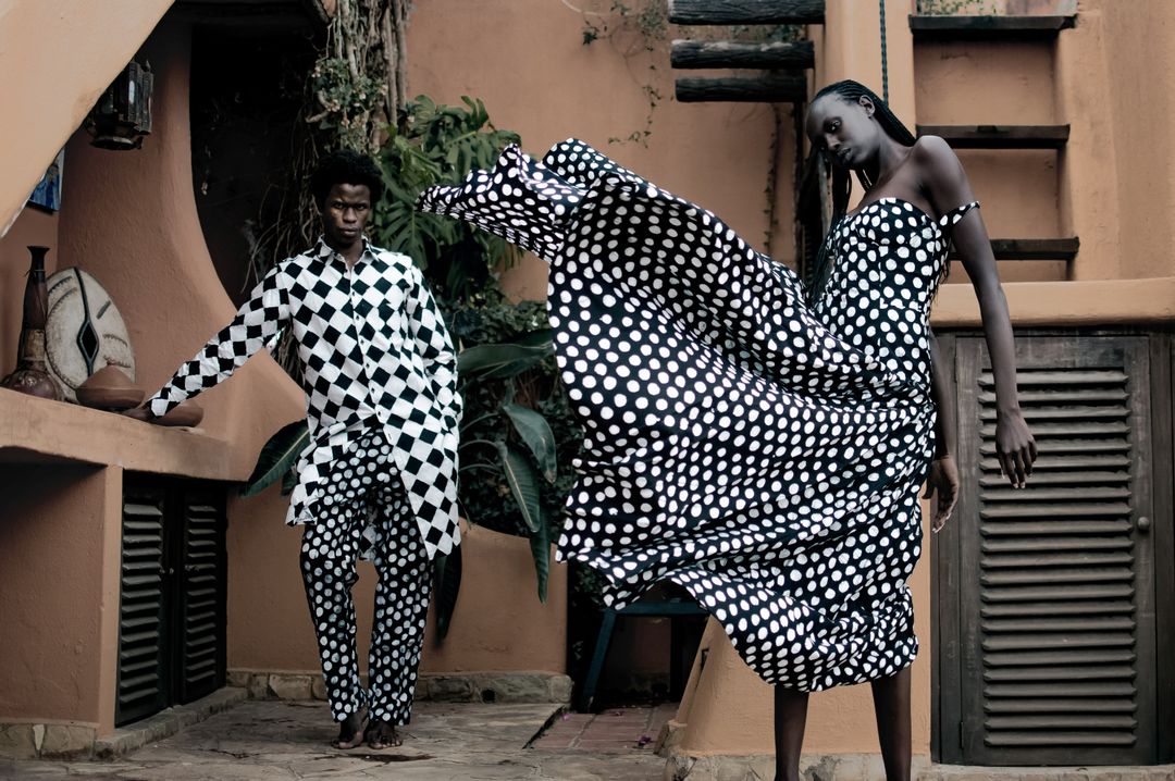 Cotton Evening Gown Sleeve Shirt Dress #3