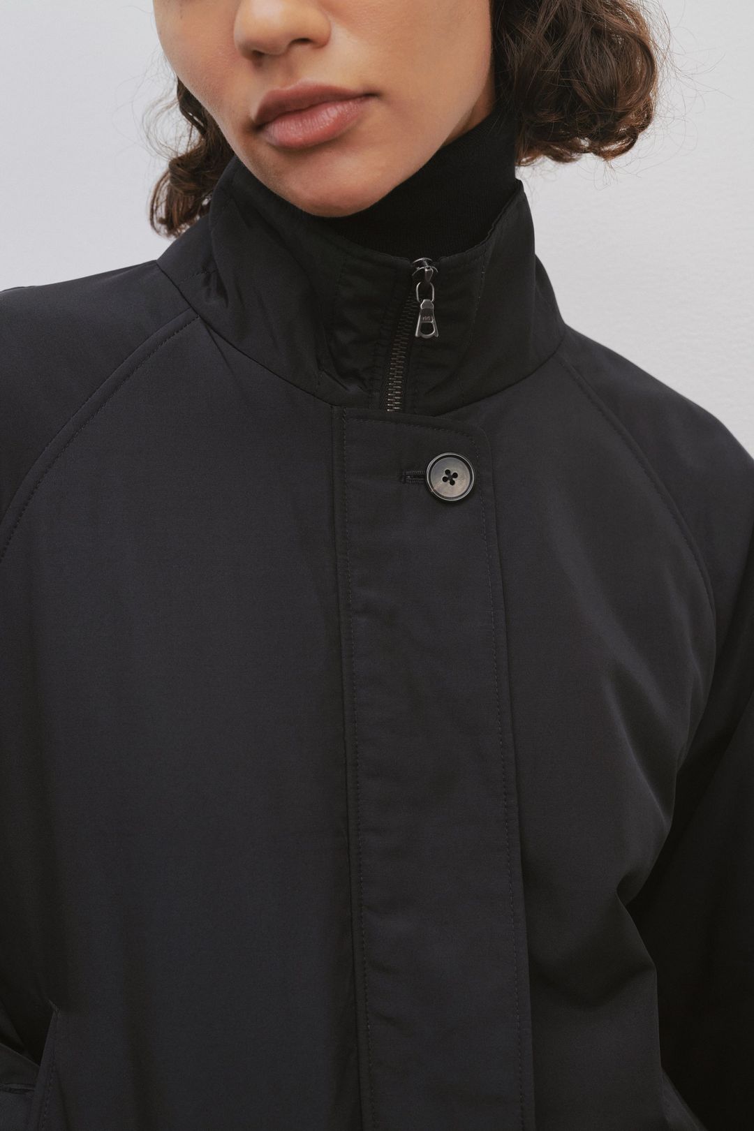 Ide Jacket in Silk and Nylon #6