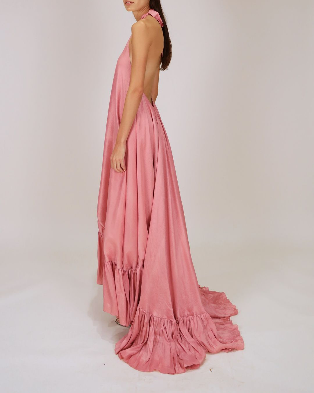 Sadie Raw Silk Gown #5