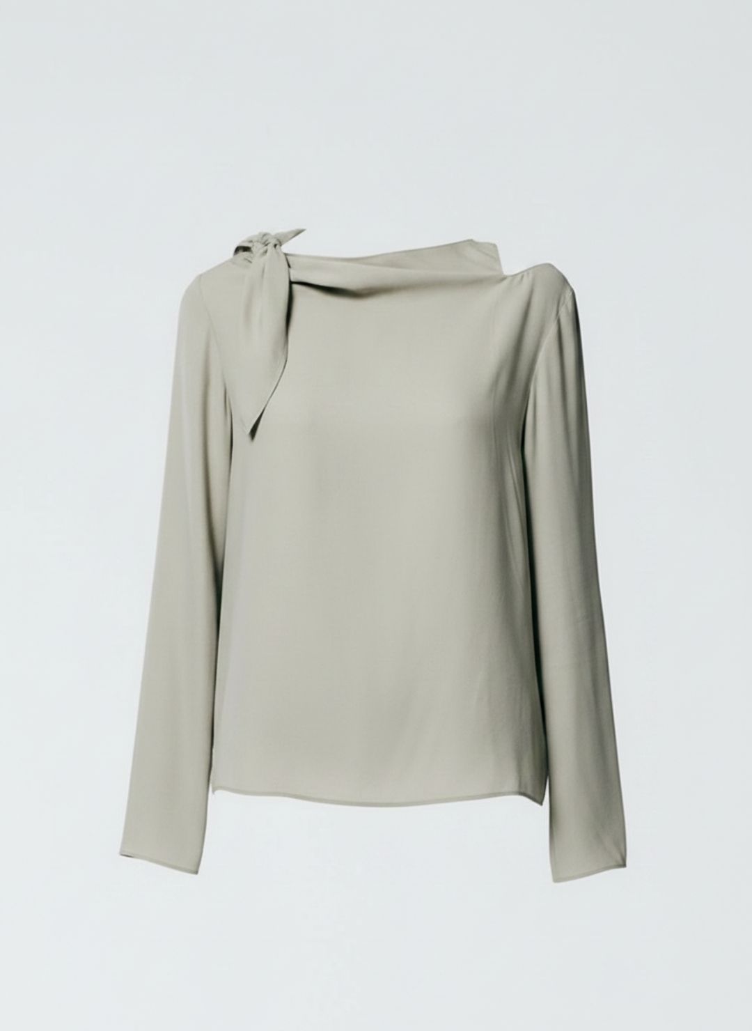 Feather Weight Eco Crepe Benedict Top