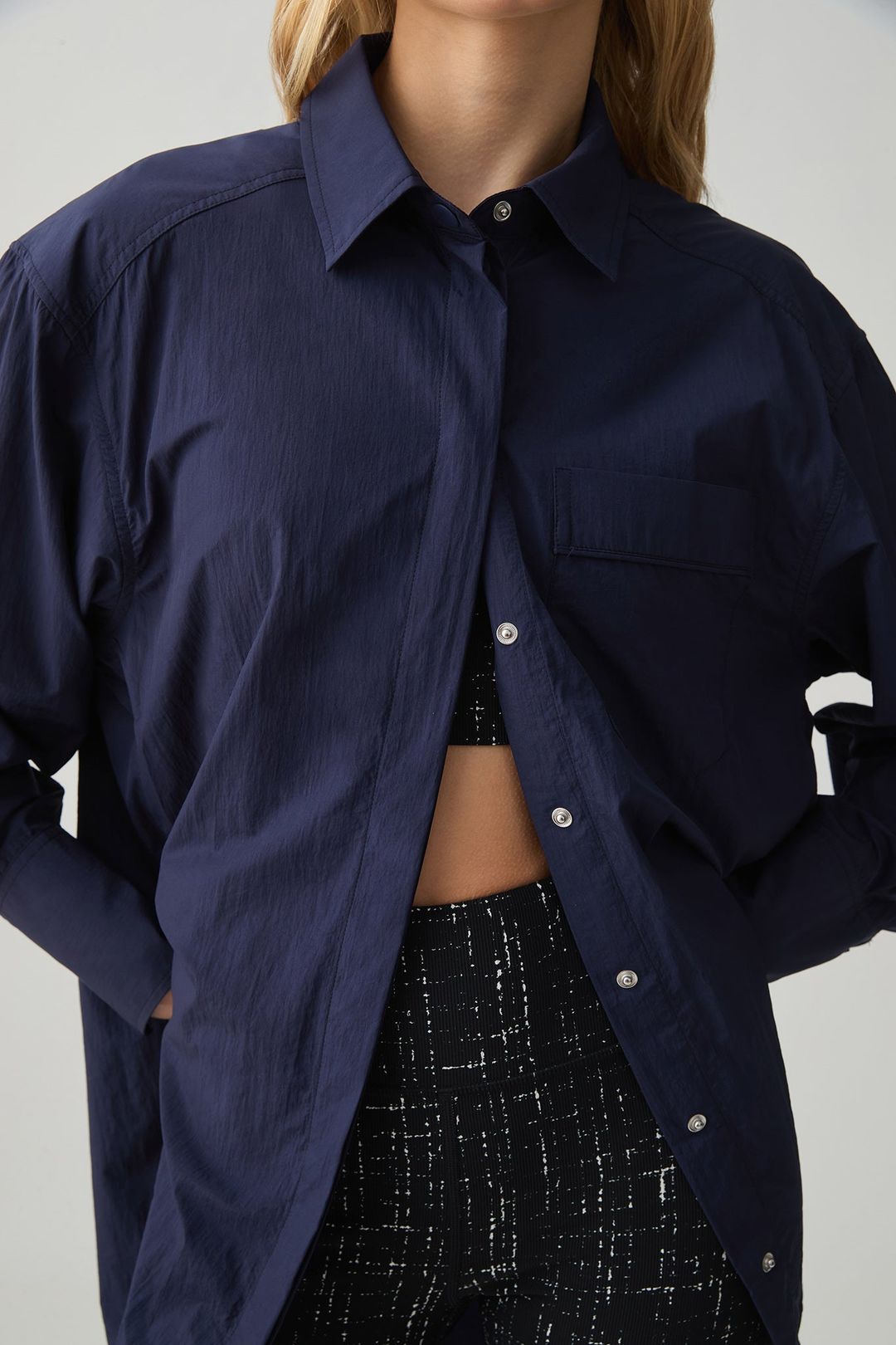 Side Split Spray Shirt 427 #5