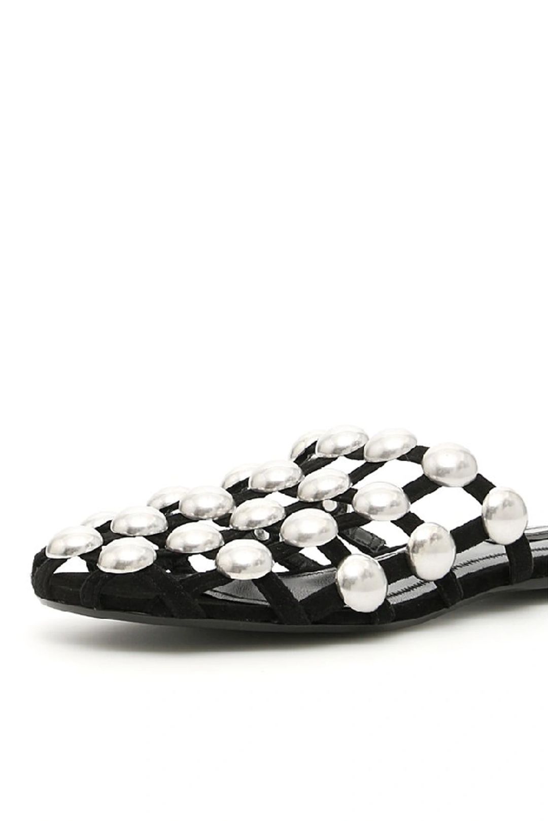 Velvet Amelia Slippers In Black #8