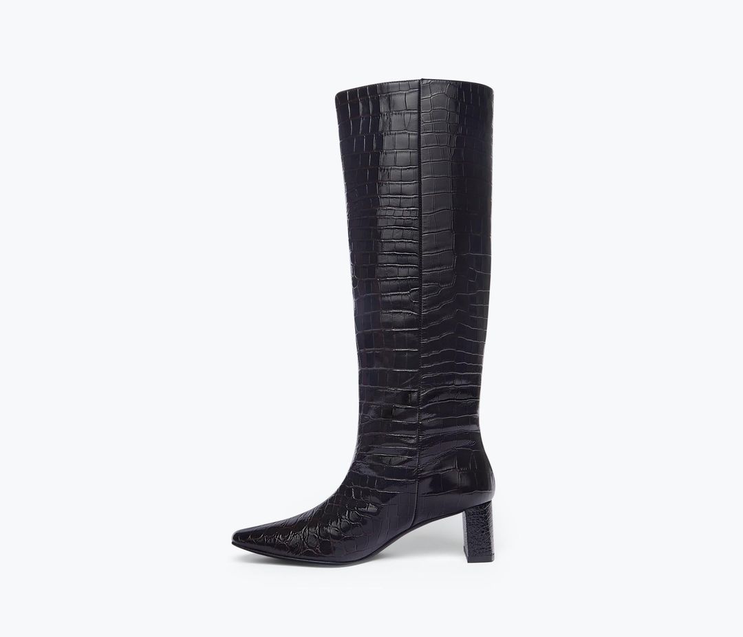 PHOENIX CROC COMBO TALL BOOT #5