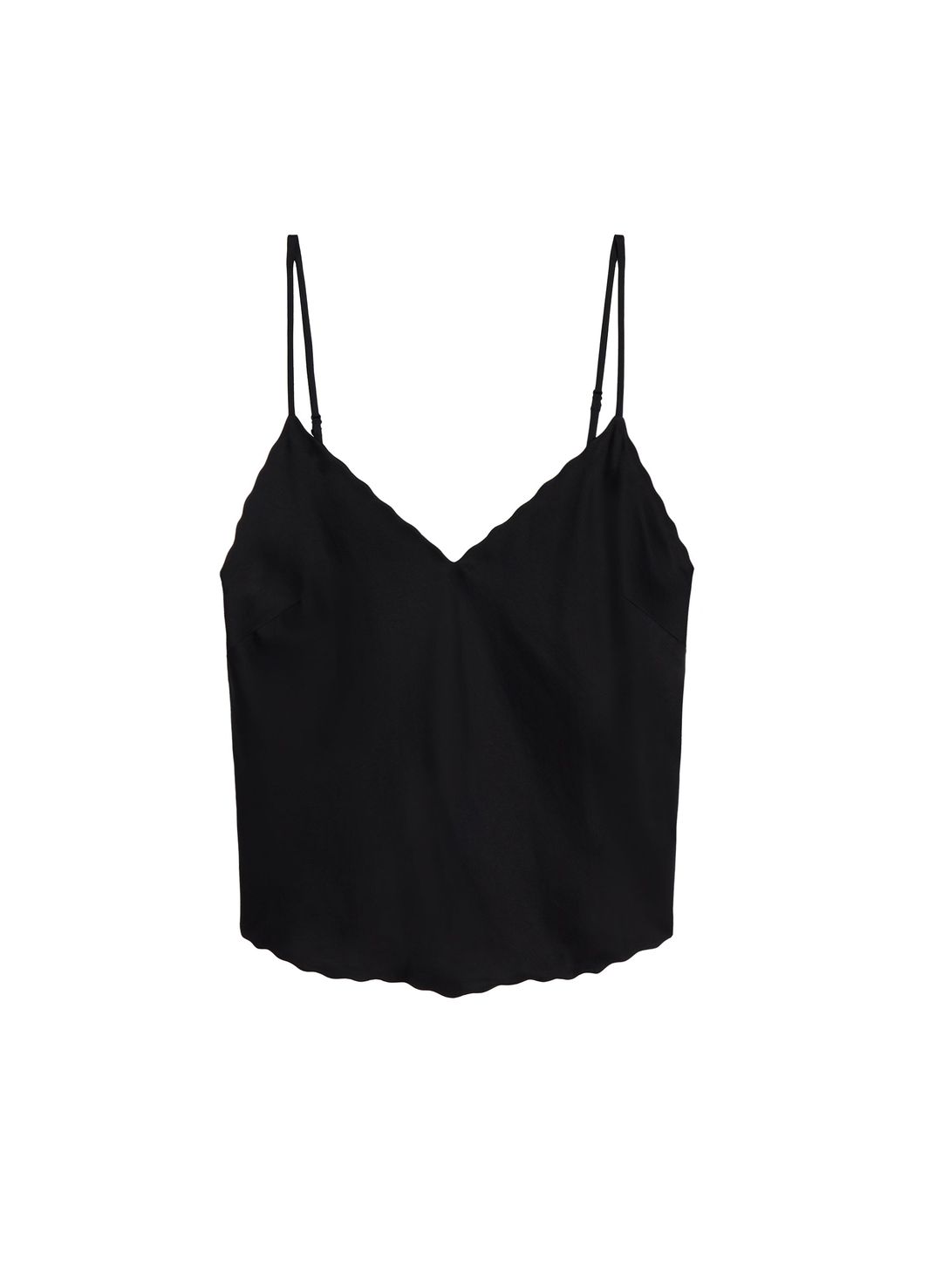 Malia Scalloped Camisole Top #8