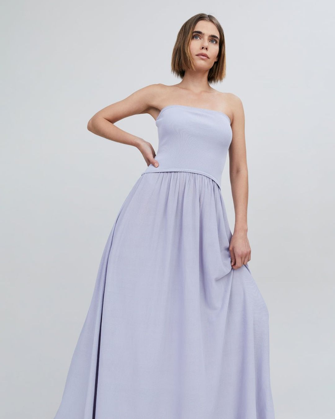 The Strapless Soglio Dress #3