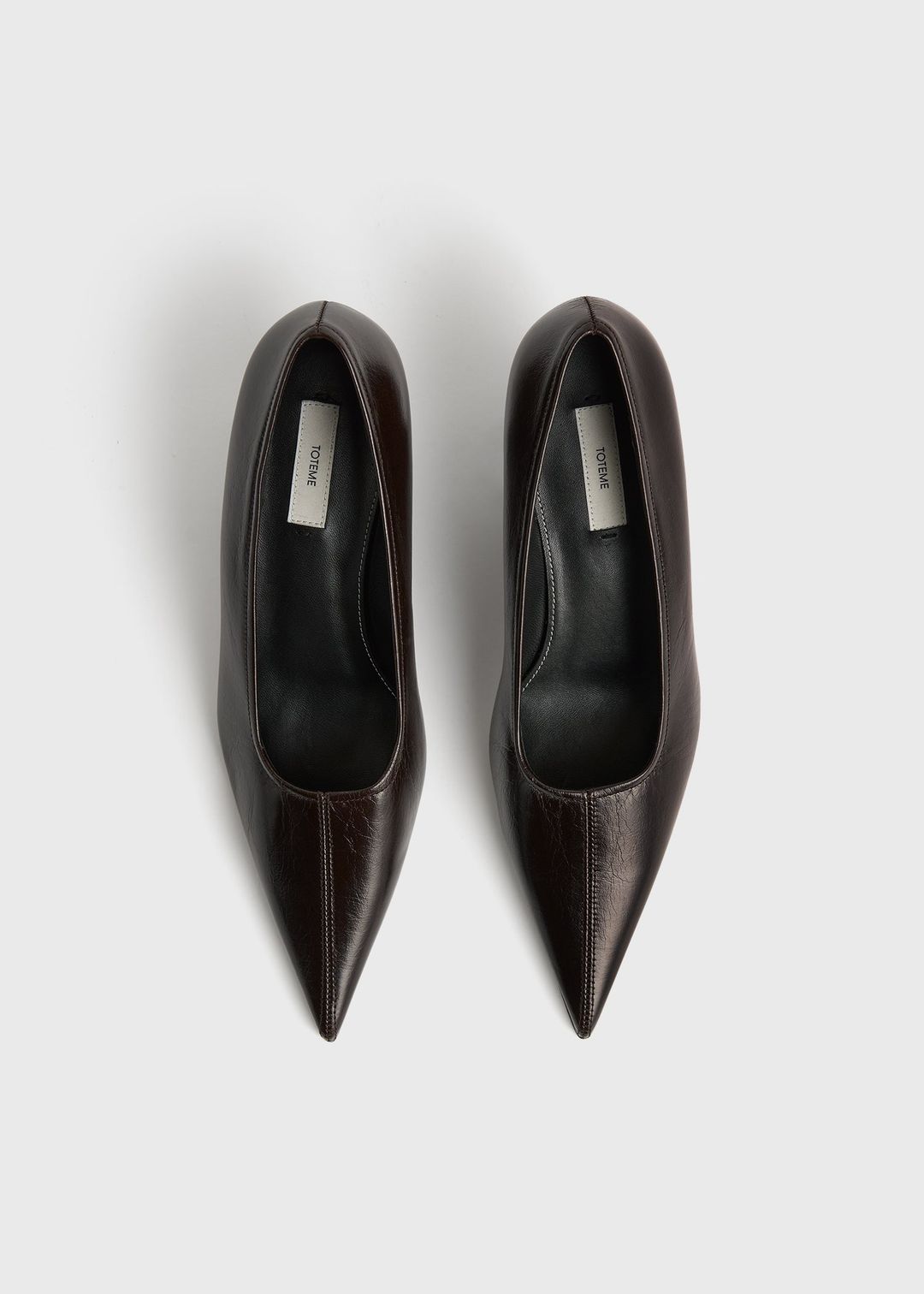 Sharp naplack wedge pumps bark #4