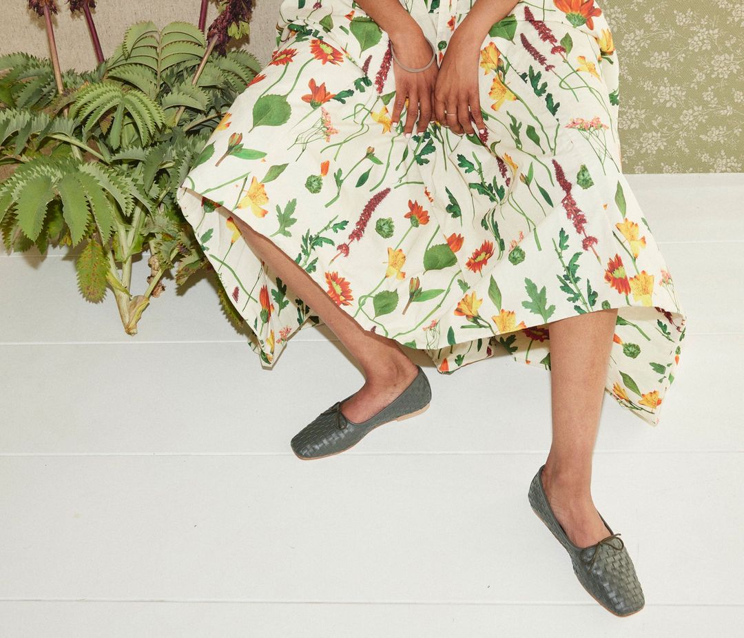 JADA HANDWOVEN BALLET FLAT