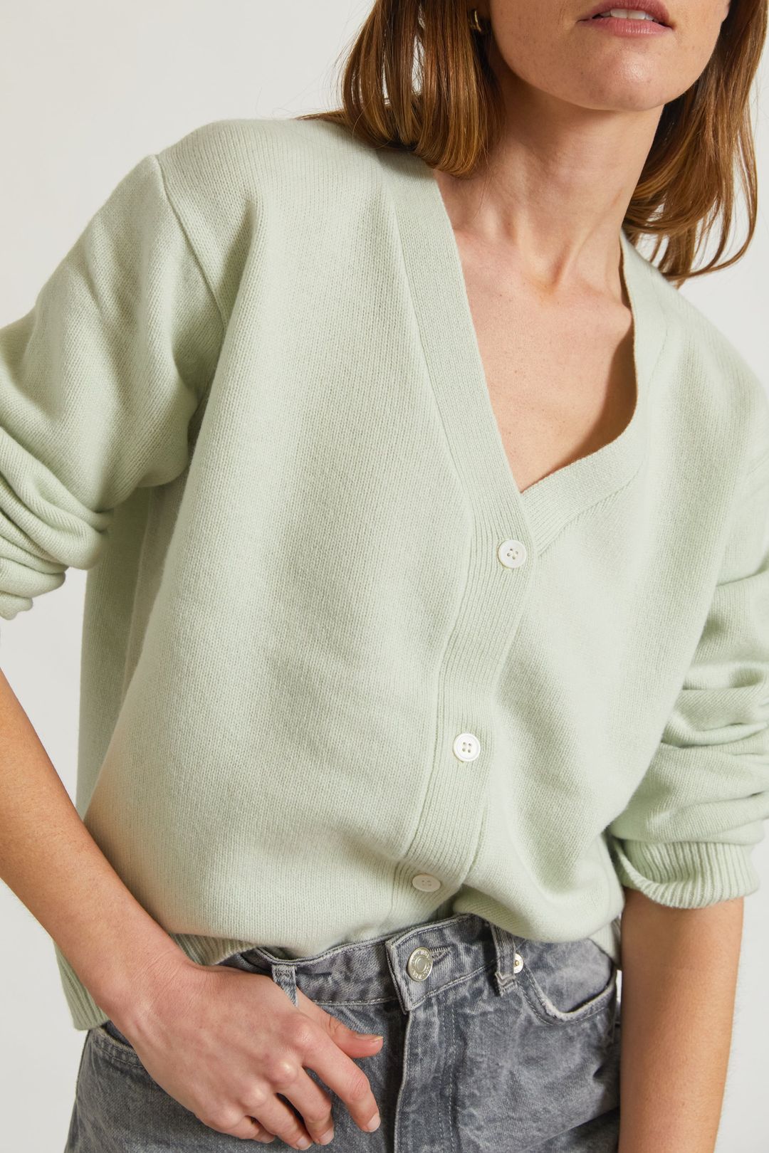 Wool Oversized Cardigan #3