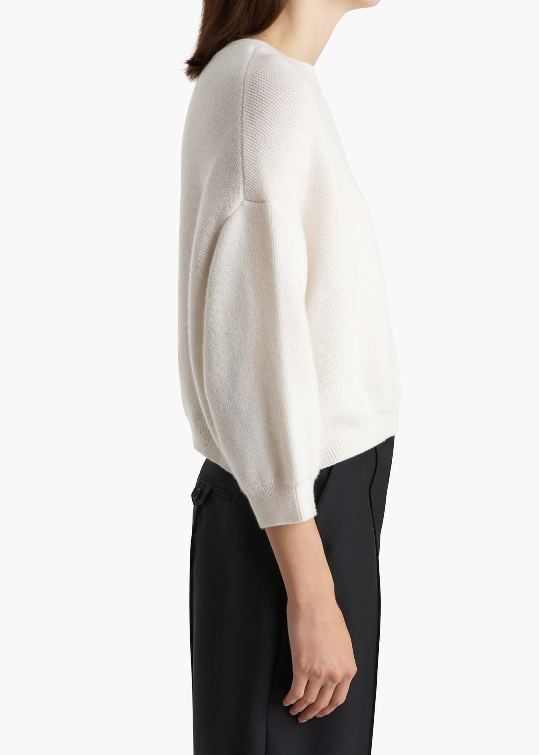 Sabina Sweater in Ivory #6
