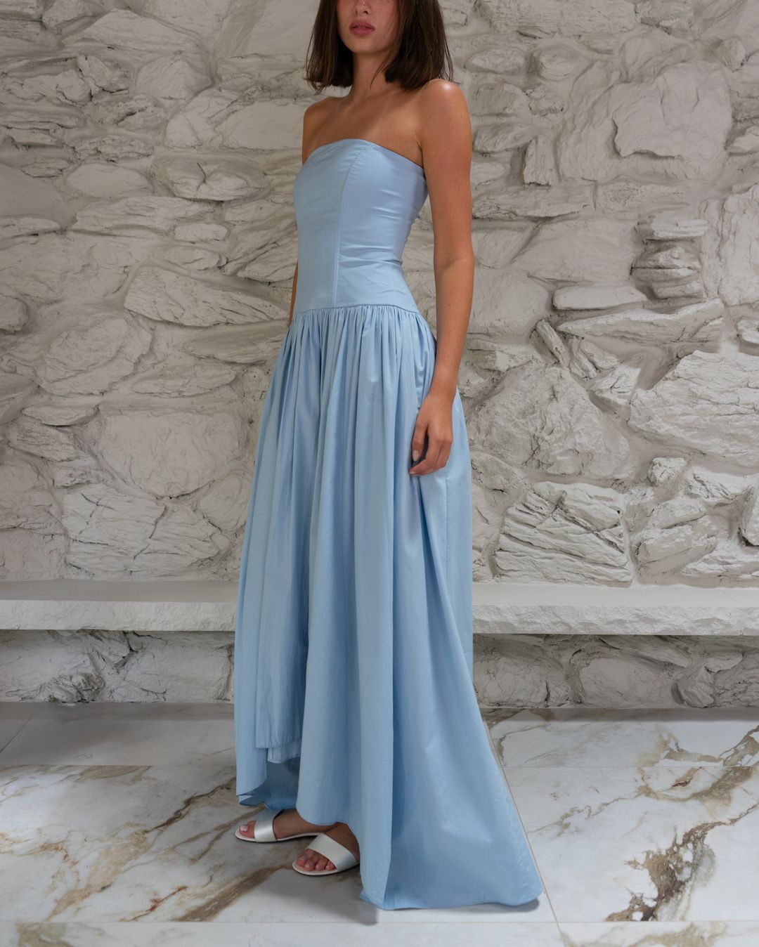 Nayara Stretch Poplin Midi Dress #3