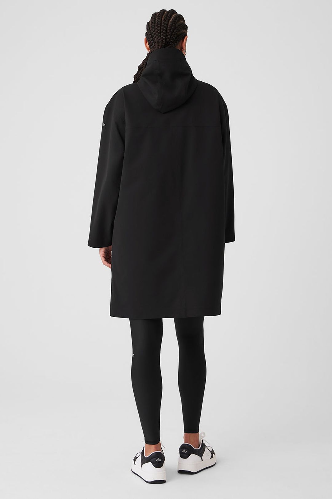 Rain Or Shine Long Coat - Black #3