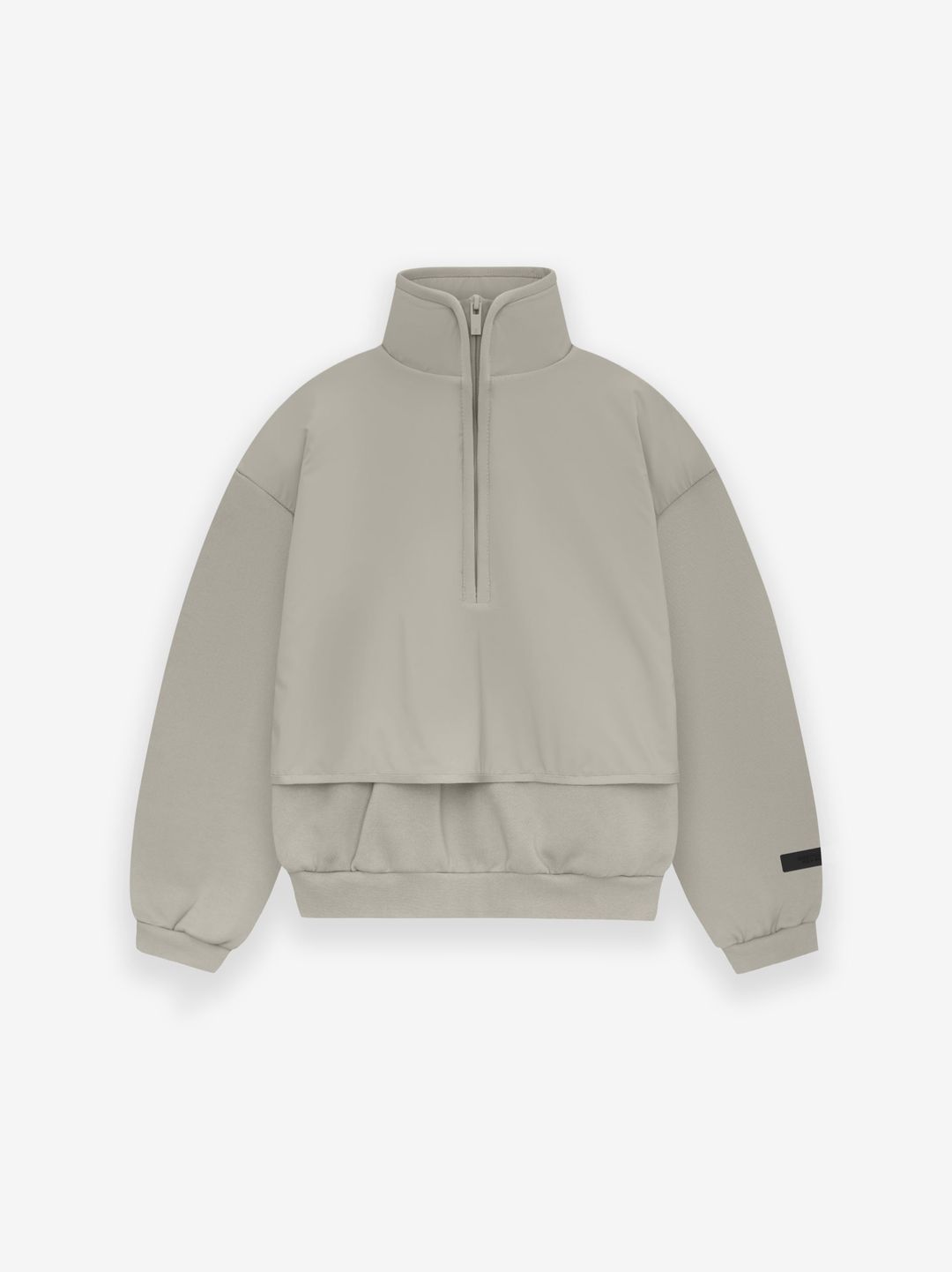 Kids Nylon Fleece Mockneck Sweater