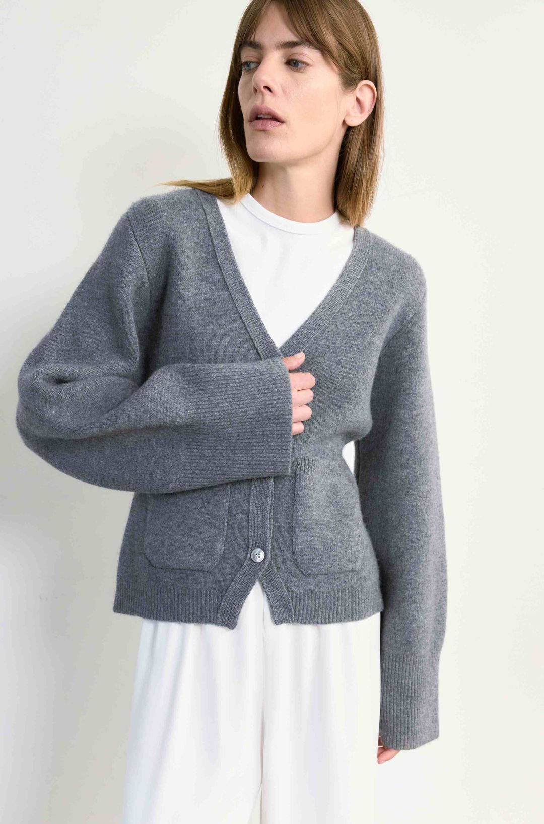 V Neck Cardigan