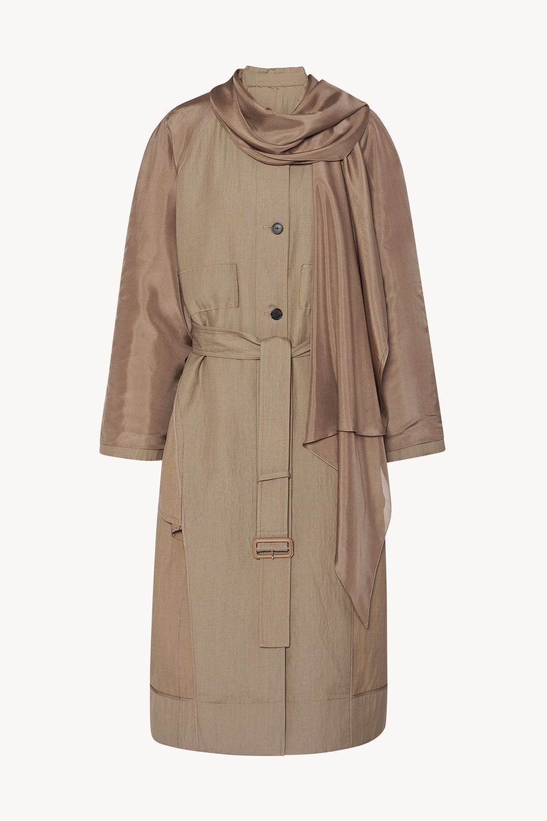Evia Coat in Silk