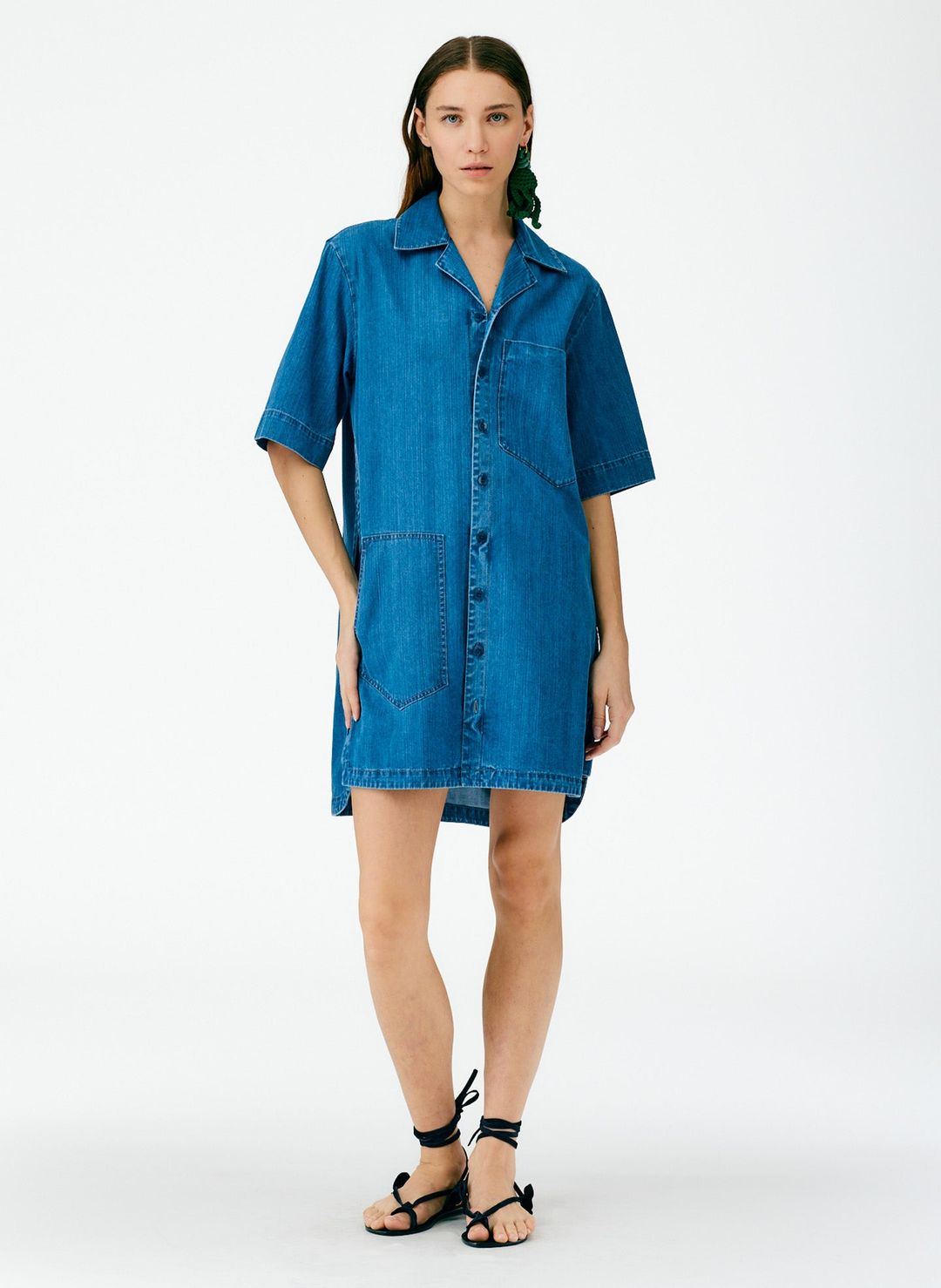 Summer Denim Camp Dress #5